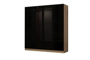 Fruitland Garderob 180 cm - Grå - Förvaring - Klädförvaring - Garderob & garderobssystem