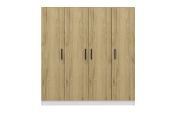 Fruitland Garderob 180 cm - Valnöt - Förvaring - Klädförvaring - Garderob & garderobssystem