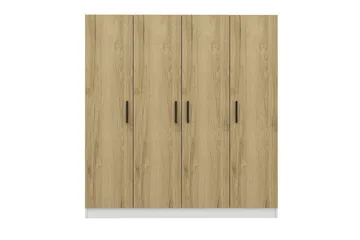 Fruitland Garderob 180 cm - Valnöt - Förvaring - Klädförvaring - Garderob & garderobssystem