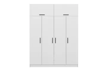 Fruitland Garderob 180 cm - Vit - Förvaring - Klädförvaring - Garderob & garderobssystem
