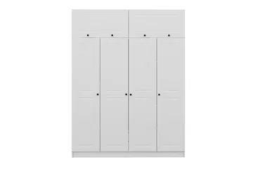 Fruitland Garderob 180 cm - Vit - Förvaring - Klädförvaring - Garderob & garderobssystem