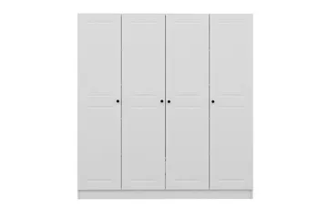 Fruitland Garderob 180 cm - Vit - Förvaring - Klädförvaring - Garderob & garderobssystem