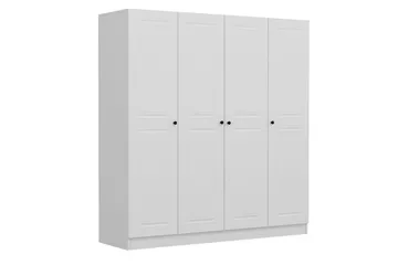 Fruitland Garderob 180 cm - Vit - Förvaring - Klädförvaring - Garderob & garderobssystem