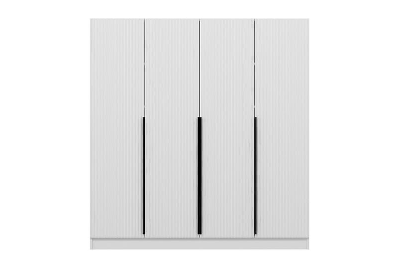 Fruitland Garderob 180 cm - Vit - Förvaring - Klädförvaring - Garderob & garderobssystem