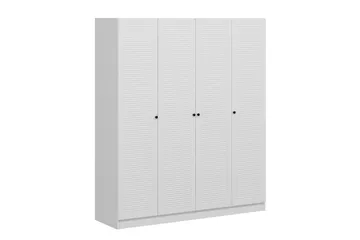 Fruitland Garderob 180 cm - Vit - Förvaring - Klädförvaring - Garderob & garderobssystem