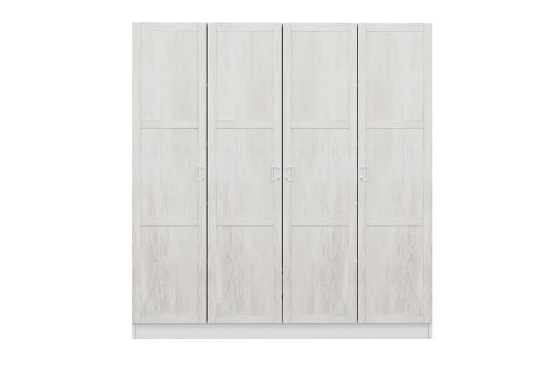 Fruitland Garderob 180 cm - Vit - Förvaring - Klädförvaring - Garderob & garderobssystem