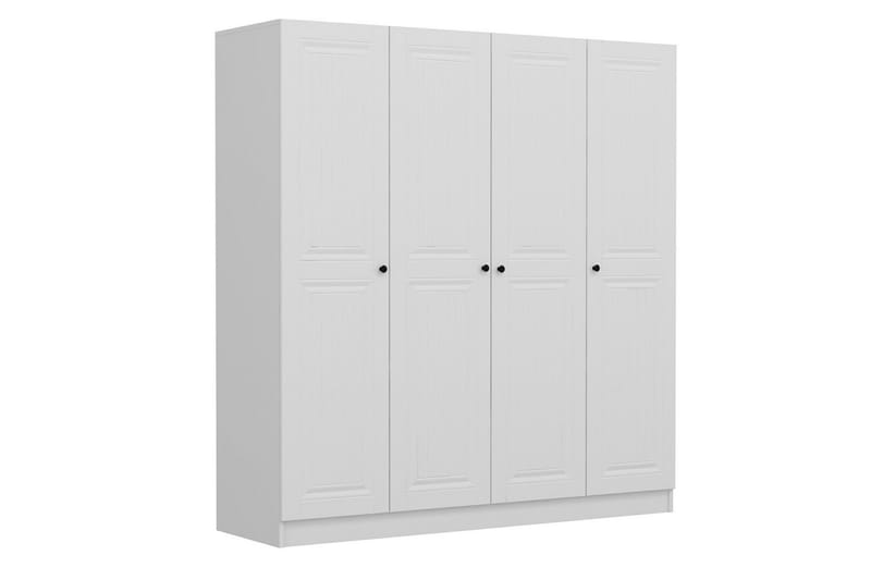 Fruitland Garderob 180 cm - Vit - Förvaring - Klädförvaring - Garderob & garderobssystem