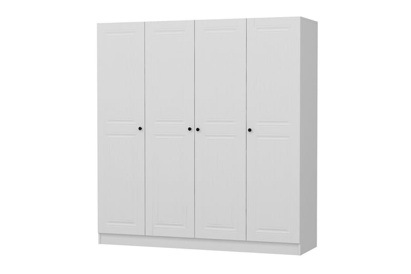 Fruitland Garderob 180 cm - Vit - Förvaring - Klädförvaring - Garderob & garderobssystem