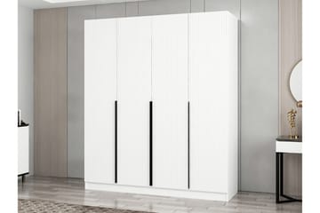 Fruitland Garderob 180 cm - Vit - Förvaring - Klädförvaring - Garderob & garderobssystem
