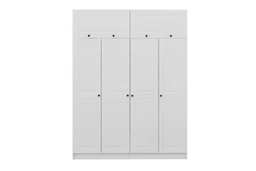 Fruitland Garderob 180 cm - Vit - Förvaring - Klädförvaring - Garderob & garderobssystem