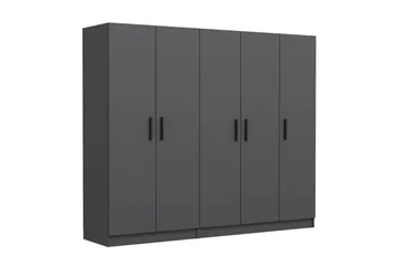 Fruitland Garderob 225 cm - Antracit - Förvaring - Klädförvaring - Garderob & garderobssystem
