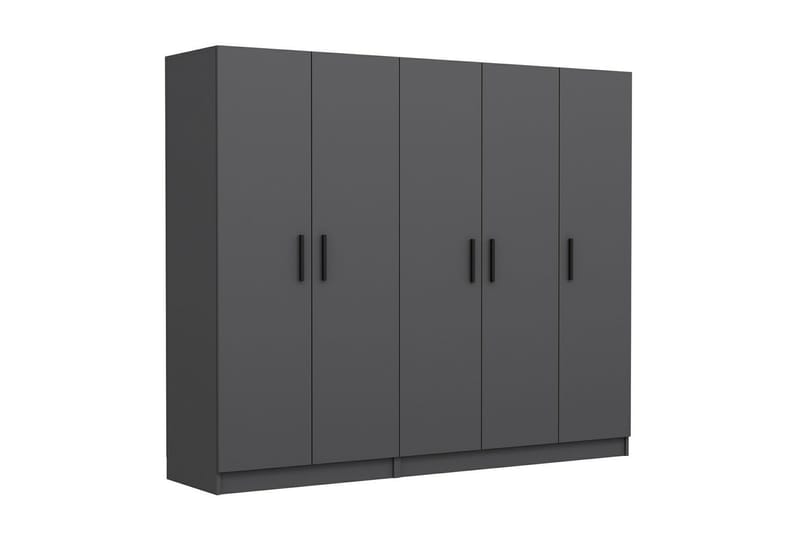 Fruitland Garderob 225 cm - Antracit - Förvaring - Klädförvaring - Garderob & garderobssystem