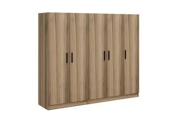 Fruitland Garderob 225 cm - Brun - Förvaring - Klädförvaring - Garderob & garderobssystem