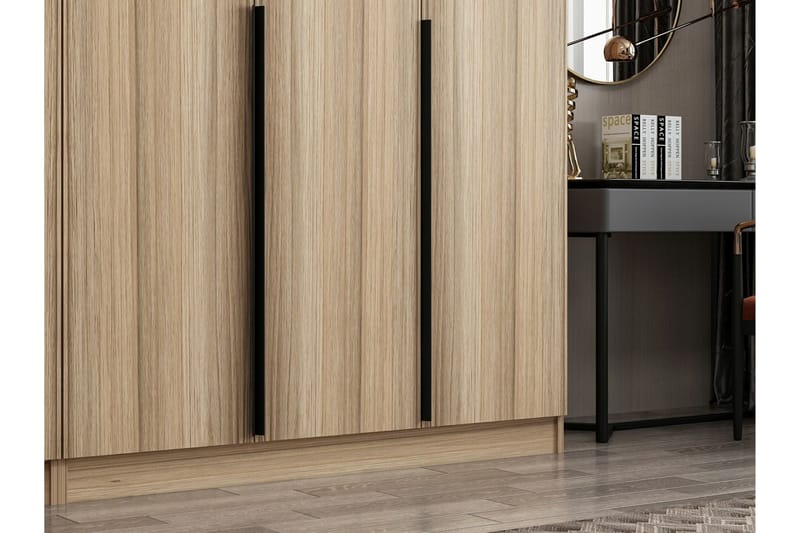 Fruitland Garderob 225 cm - Ek - Förvaring - Klädförvaring - Garderob & garderobssystem