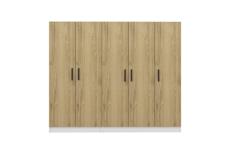 Fruitland Garderob 225 cm - Valnöt - Förvaring - Klädförvaring - Garderob & garderobssystem