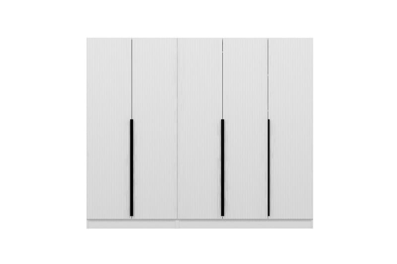 Fruitland Garderob 225 cm - Vit - Förvaring - Klädförvaring - Garderob & garderobssystem