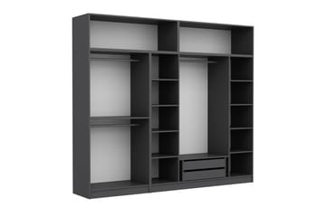 Fruitland Garderob 270 cm - Antracit - Förvaring - Klädförvaring - Garderob & garderobssystem