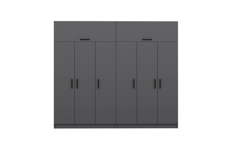 Fruitland Garderob 270 cm - Antracit - Förvaring - Klädförvaring - Garderob & garderobssystem