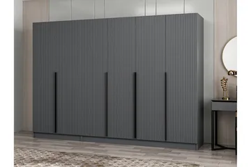 Fruitland Garderob 270 cm - Antracit - Förvaring - Klädförvaring - Garderob & garderobssystem