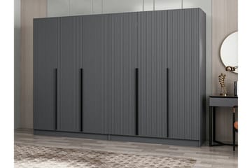 Fruitland Garderob 270 cm - Antracit - Förvaring - Klädförvaring - Garderob & garderobssystem