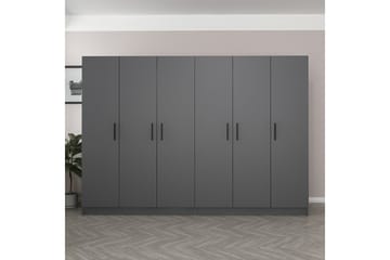 Fruitland Garderob 270 cm - Antracit - Förvaring - Klädförvaring - Garderob & garderobssystem