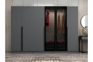 Fruitland Garderob 270 cm - Antracit - Förvaring - Klädförvaring - Garderob & garderobssystem