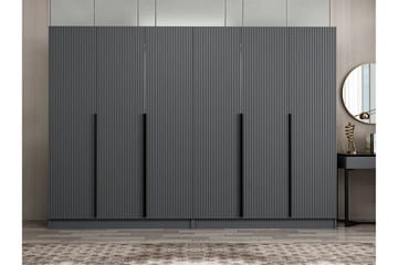 Fruitland Garderob 270 cm - Antracit - Förvaring - Klädförvaring - Garderob & garderobssystem