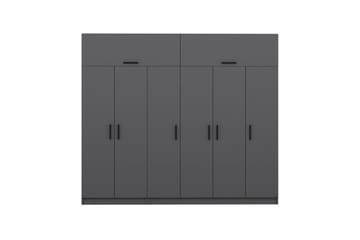 Fruitland Garderob 270 cm - Antracit - Förvaring - Klädförvaring - Garderob & garderobssystem