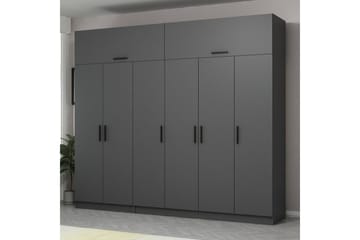 Fruitland Garderob 270 cm - Antracit - Förvaring - Klädförvaring - Garderob & garderobssystem