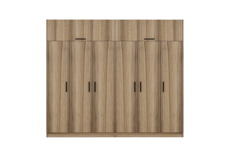 Fruitland Garderob 270 cm - Brun - Förvaring - Klädförvaring - Garderob & garderobssystem