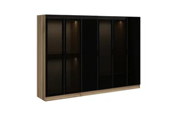Fruitland Garderob 270 cm - Brun - Förvaring - Klädförvaring - Garderob & garderobssystem