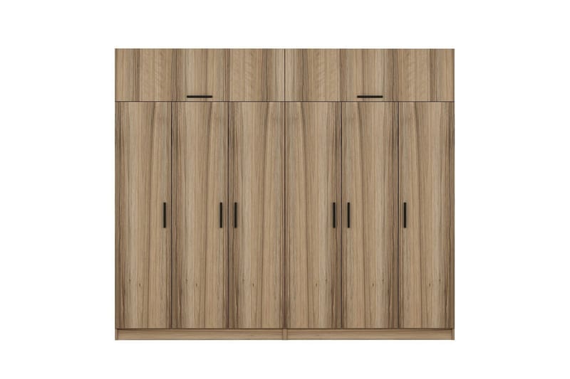 Fruitland Garderob 270 cm - Brun - Förvaring - Klädförvaring - Garderob & garderobssystem