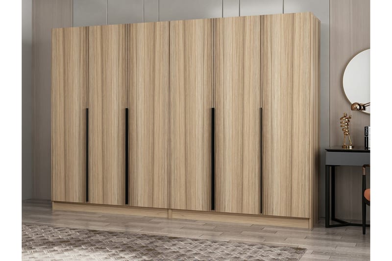 Fruitland Garderob 270 cm - Ek - Förvaring - Klädförvaring - Garderob & garderobssystem