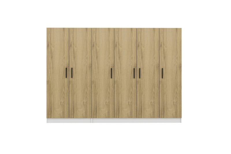 Fruitland Garderob 270 cm - Valnöt - Förvaring - Klädförvaring - Garderob & garderobssystem