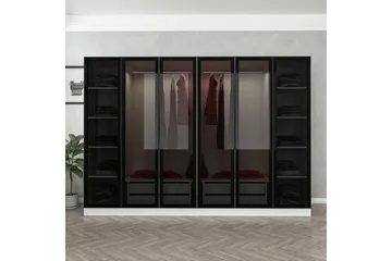 Fruitland Garderob 270 cm - Vit - Förvaring - Klädförvaring - Garderob & garderobssystem