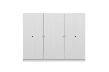 Fruitland Garderob 270 cm - Vit - Förvaring - Klädförvaring - Garderob & garderobssystem