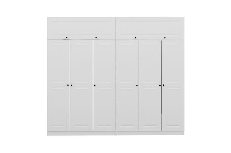Fruitland Garderob 270 cm - Vit - Förvaring - Klädförvaring - Garderob & garderobssystem