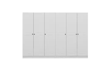 Fruitland Garderob 270 cm - Vit - Förvaring - Klädförvaring - Garderob & garderobssystem