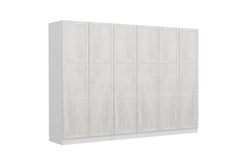 Fruitland Garderob 270 cm - Vit - Förvaring - Klädförvaring - Garderob & garderobssystem