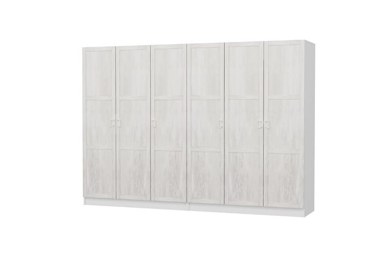 Fruitland Garderob 270 cm - Vit - Förvaring - Klädförvaring - Garderob & garderobssystem