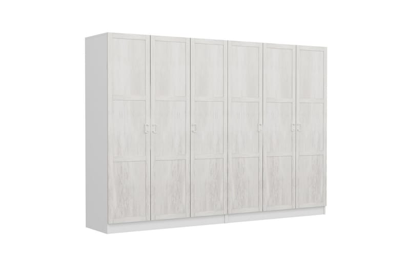 Fruitland Garderob 270 cm - Vit - Förvaring - Klädförvaring - Garderob & garderobssystem
