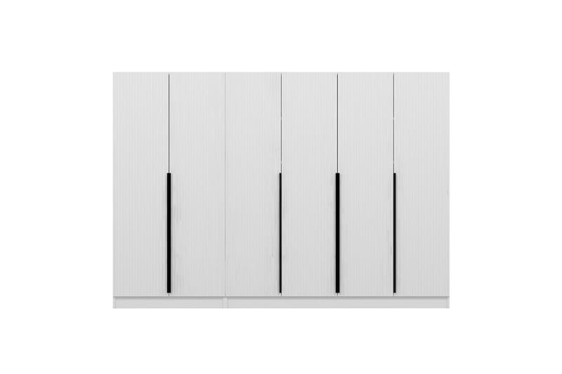 Fruitland Garderob 270 cm - Vit - Förvaring - Klädförvaring - Garderob & garderobssystem