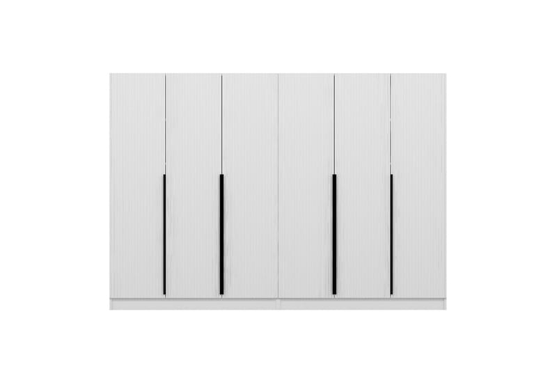 Fruitland Garderob 270 cm - Vit - Förvaring - Klädförvaring - Garderob & garderobssystem