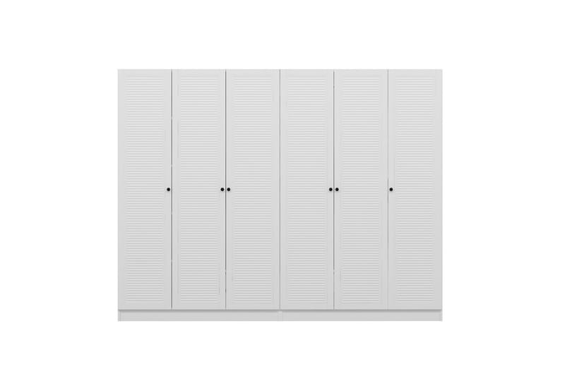 Fruitland Garderob 270 cm - Vit - Förvaring - Klädförvaring - Garderob & garderobssystem