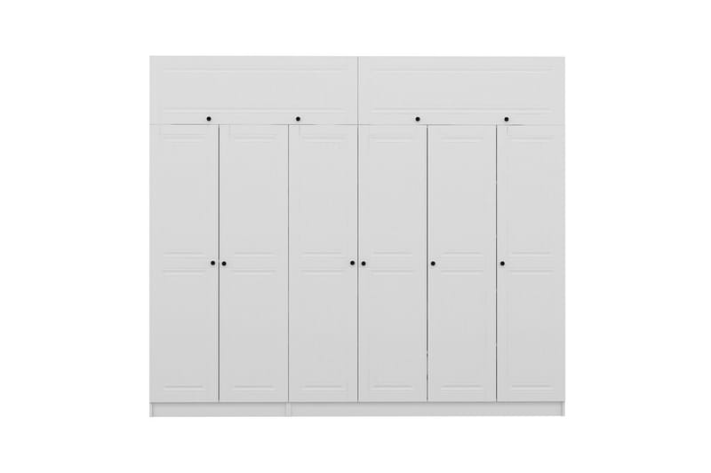 Fruitland Garderob 270 cm - Vit - Förvaring - Klädförvaring - Garderob & garderobssystem