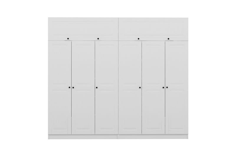 Fruitland Garderob 270 cm - Vit - Förvaring - Klädförvaring - Garderob & garderobssystem