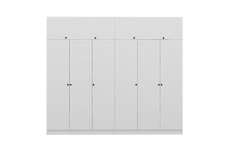 Fruitland Garderob 270 cm - Vit - Förvaring - Klädförvaring - Garderob & garderobssystem