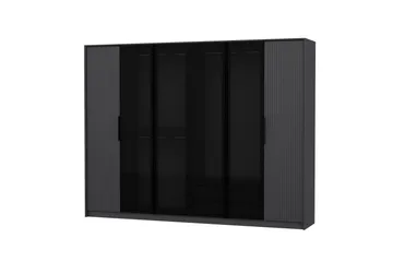 Fruitland Garderob 274x210 cm - Antracit - Förvaring - Klädförvaring - Garderob & garderobssystem