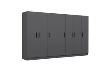 Fruitland Garderob 315 cm - Antracit - Förvaring - Klädförvaring - Garderob & garderobssystem