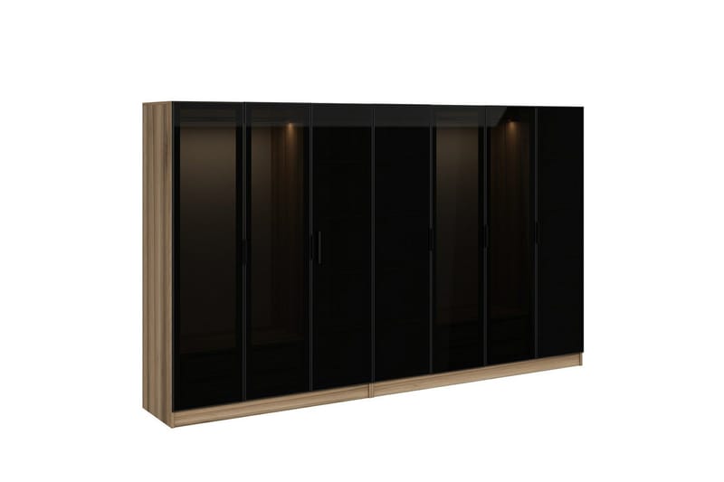 Fruitland Garderob 315 cm - Ek - Förvaring - Klädförvaring - Garderob & garderobssystem